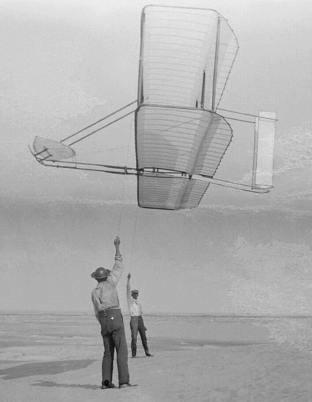 The Wright brothers' 1902 glider